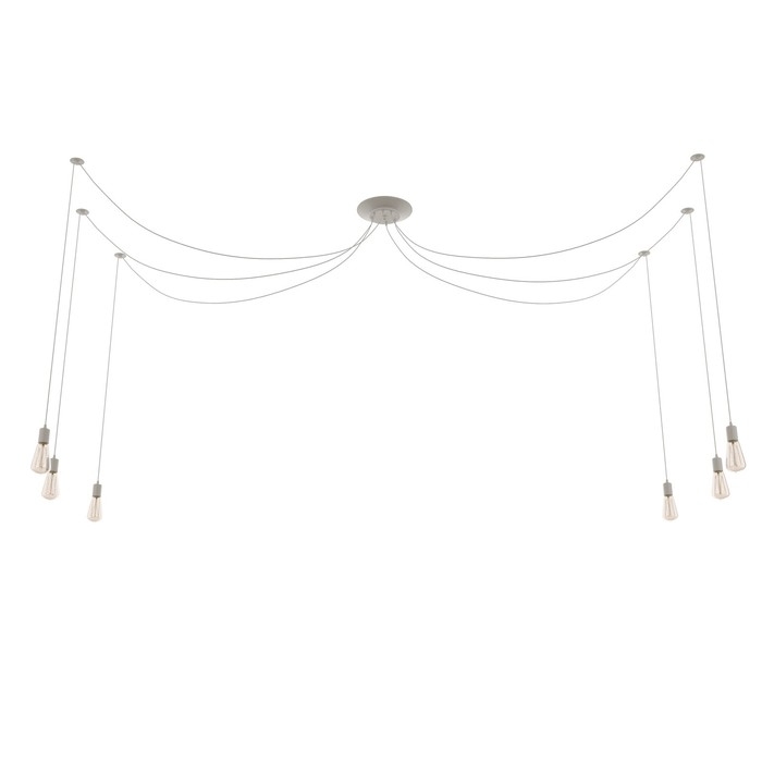 Светильник Светильник "Паук" 6x40Вт E27 белый BayerLux