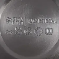 Чайник Magistro Stone, 2.7 л, со свистком, ручка софт тач, индукция, нержавеющая сталь, чёрный