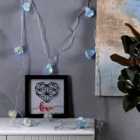 Гирлянда &laquo;Нить&raquo; 2.5 м с насадками &laquo;Груши&raquo;, IP20, прозрачная нить, 10 LED, свечение белое, 220 В