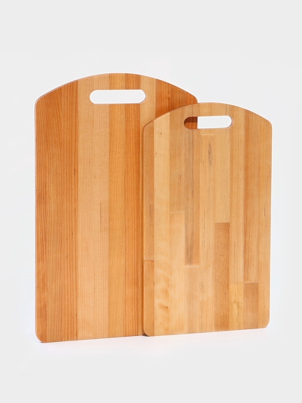 Набор досок разделочных 2 шт 30x18x0,8 см и 35x22x0,8 см, береза, пропитана мин маслом