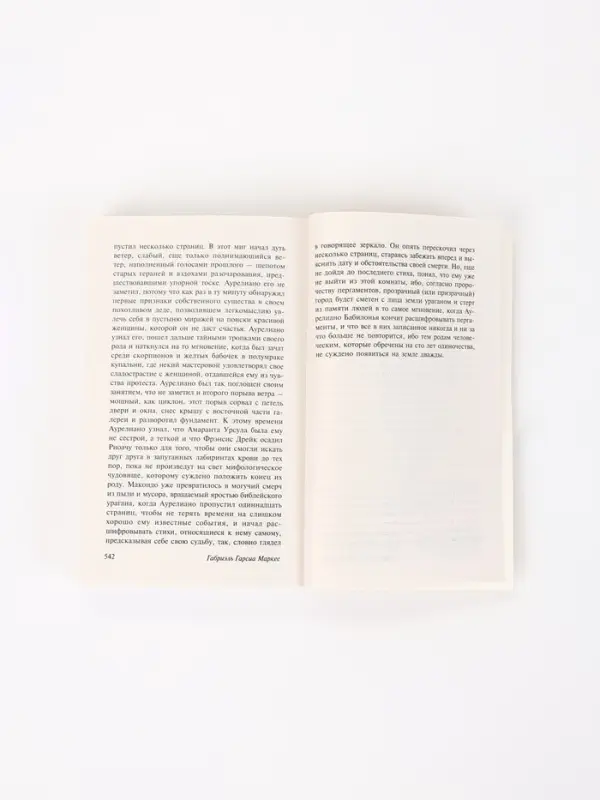 Книга &laquo;Сто лет одиночества&raquo;, Габриэль Гарсиа Маркес