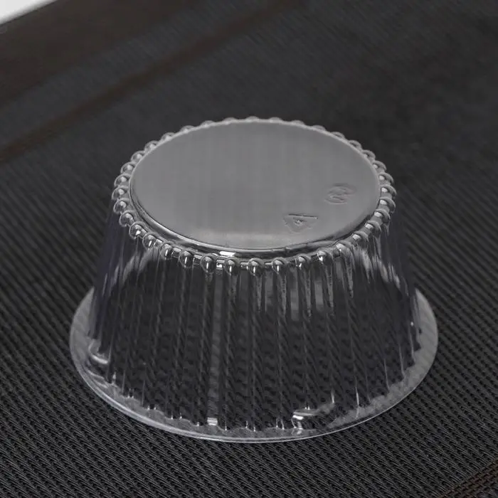 Креманка пластиковая одноразовая для пирожных, 9.5×6 см, прозрачная