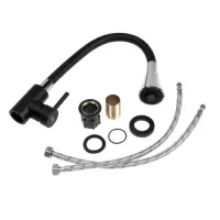 Смеситель для кухни ZEIN Z3403, силиконовый излив, картридж 40 мм, двухрежимный аэратор