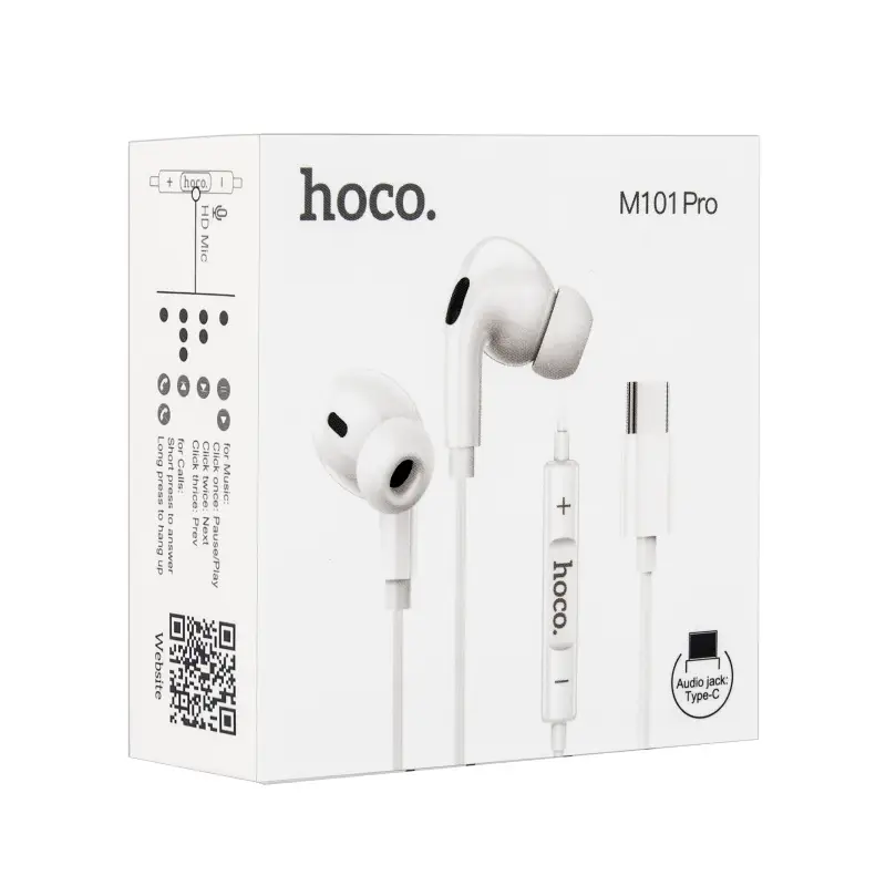 Наушники Type-C M101 Pro HOCO Белый