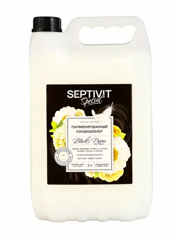 Кондиционер для белья Septivit Special  Кондиционер для белья Septivit Special "Black Pepper", 5л
