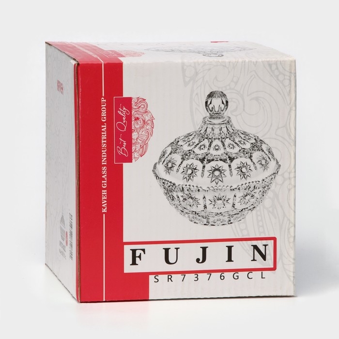 Сахарница стеклянная FUJIN, 510 мл Сахарница стеклянная FUJIN, 510 мл