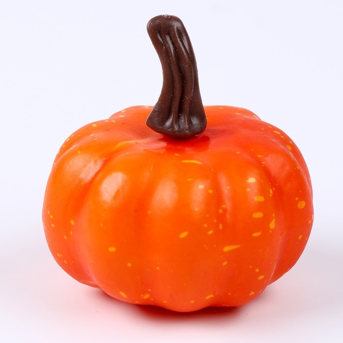 Фигурка для поделок и декора «Тыква», набор 2 шт., размер 1 шт. — 7 × 7 × 7,5 см, цвет оранжевый Фигурка для поделок и декора «Тыква», набор 2 шт., размер 1 шт. — 7 × 7 × 7,5 см, цвет оранжевый