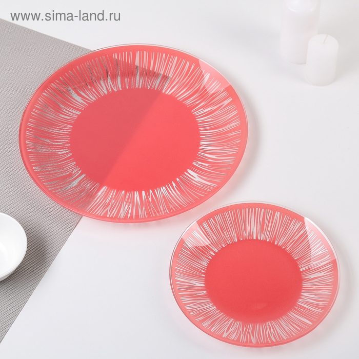 Сервиз столовый «Витас», 7 предметов: 30×30 см - 1 шт, 20×20 см - 6 шт Сервиз столовый «Витас», 7 предметов: 30×30 см - 1 шт, 20×20 см - 6 шт