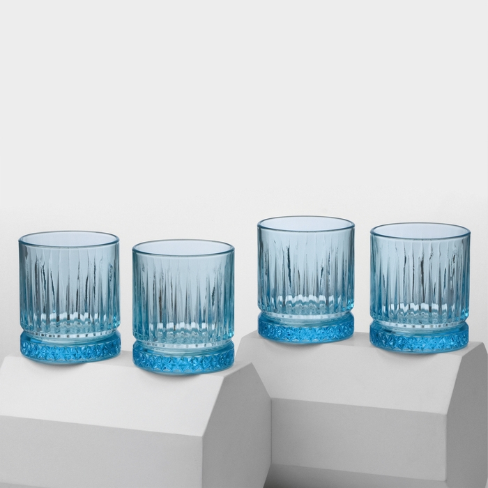 Набор стеклянных стаканов Elysia, 355 мл, 4 шт Набор стеклянных стаканов Elysia, 355 мл, 4 шт