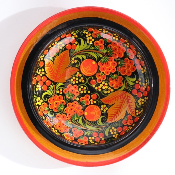 Масленка , 15х12 см, хохлома Масленка , 15х12 см, хохлома
