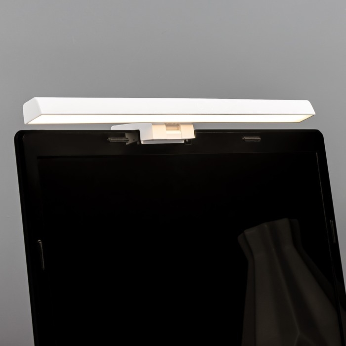 Светильник для монитора Светильник для монитора "Люкс" LED 5Вт 3000К-6000К 249Лм Ra85 USB белый 8,3х2,9х33см