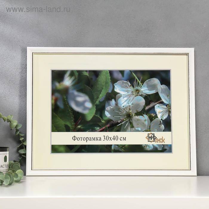 Фоторамка пластик 1017-1105-1 30х40 см Фоторамка пластик 1017-1105-1 30х40 см