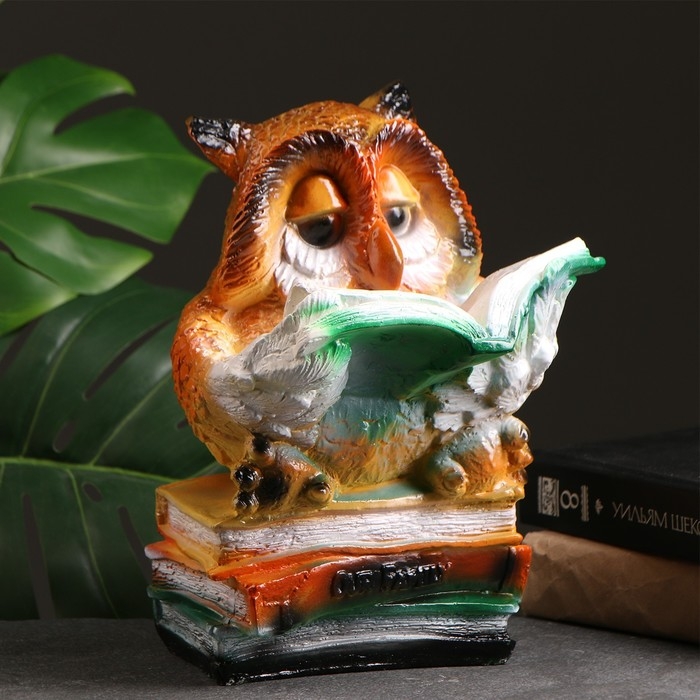 Копилка Копилка "Сова с книгами" 17х18х27см