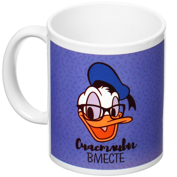 Набор парных кружек, 320 мл Набор парных кружек, 320 мл "Счастливы вместе", Микки и друзья