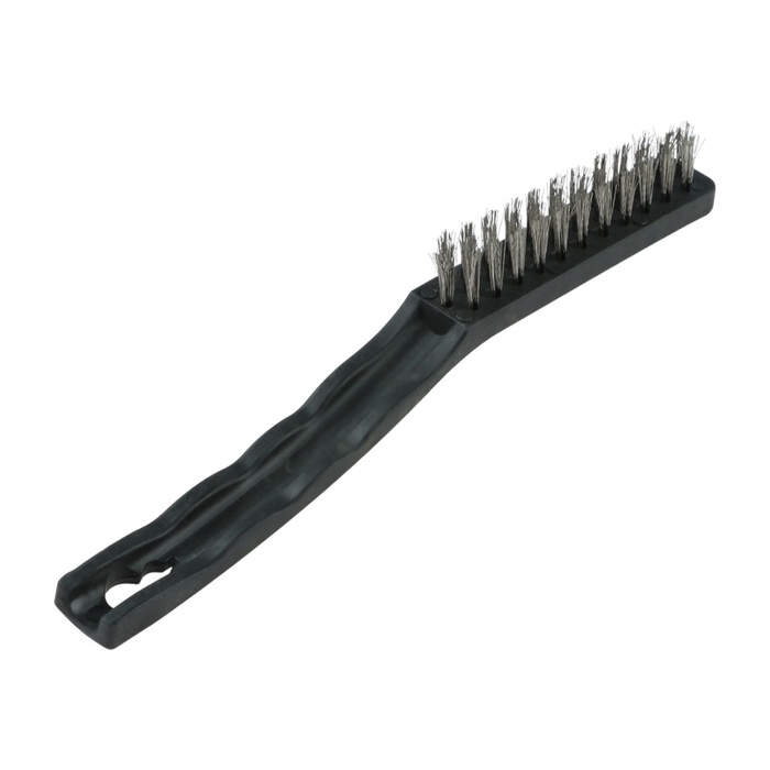 Щётка для автомобиля, 22 см, металлическая щетина, чёрный Щётка для автомобиля, 22 см, металлическая щетина, чёрный