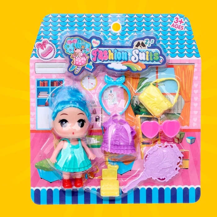 Кукла малышка «Лола» с аксессуарами, МИКС