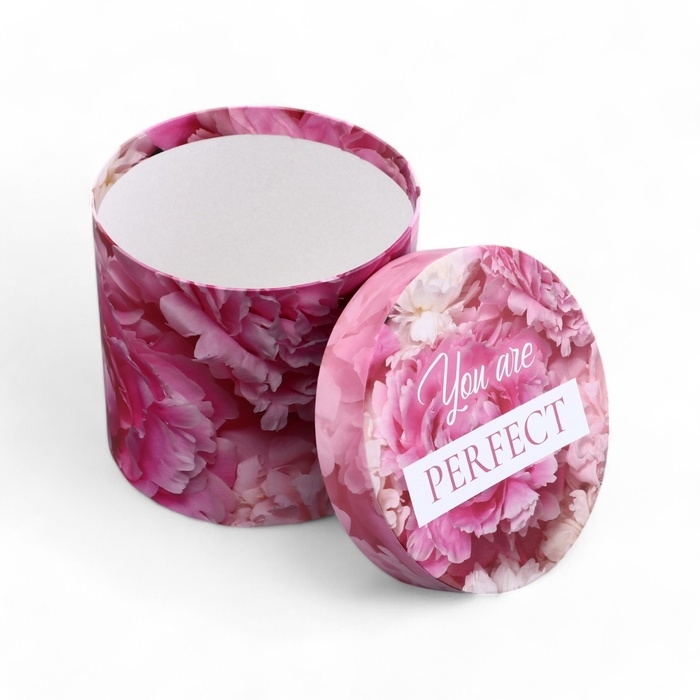 Набор шляпных коробок для цветов 4 в 1, упаковка подарочная, «Цветы», 20 х 17,5 - 16 х 14 см Набор шляпных коробок для цветов 4 в 1, упаковка подарочная, «Цветы», 20 х 17,5 - 16 х 14 см