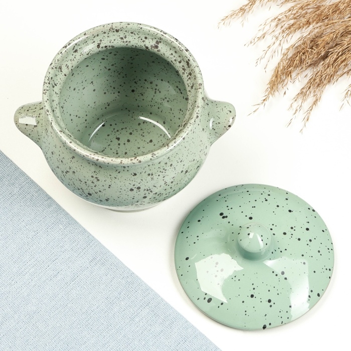 Горшок керамический для запекания №6, 0,65л / 12х12см, гармония Горшок керамический для запекания №6, 0,65л / 12х12см, гармония