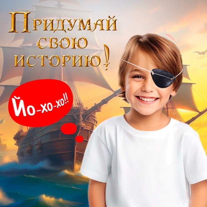 Набор пирата «Абордаж», 10 предметов Набор пирата «Абордаж», 10 предметов