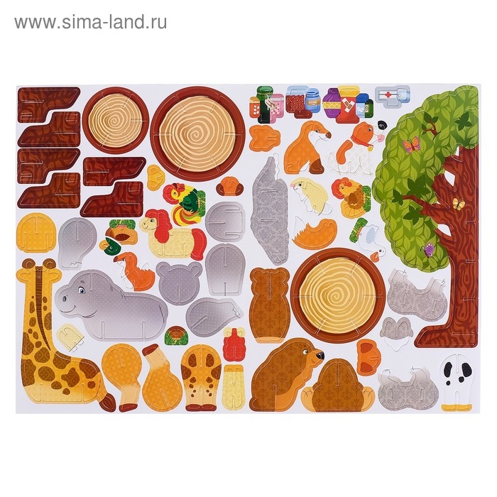 3D Конструктор «Добрый доктор», 97 деталей 3D Конструктор «Добрый доктор», 97 деталей