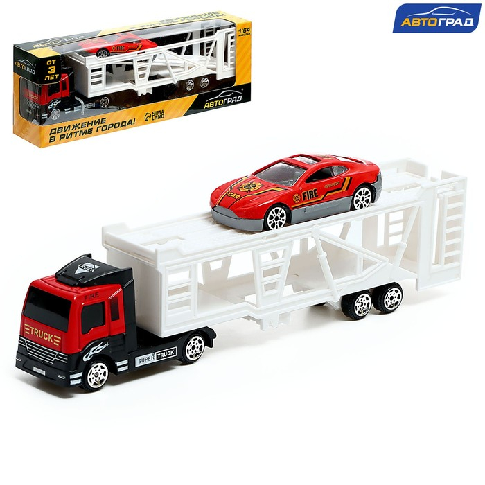 Машина металлическая «Автовоз», масштаб 1:64 Машина металлическая «Автовоз», масштаб 1:64