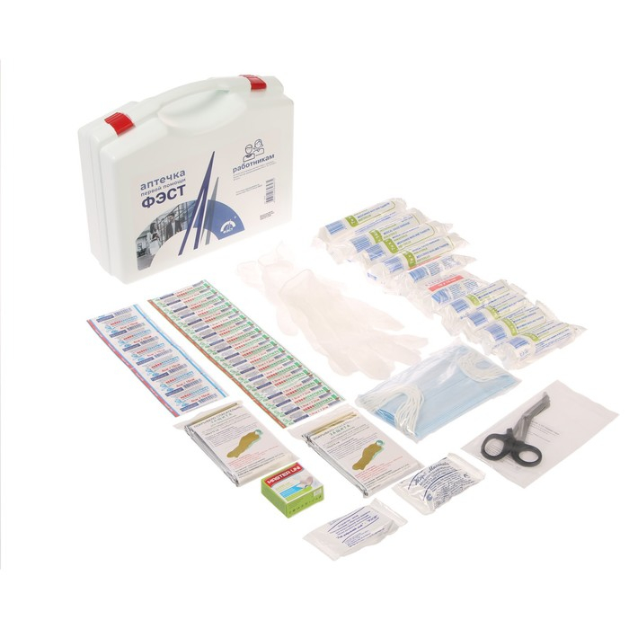 Аптечка для оказания первой помощи работникам  Аптечка для оказания первой помощи работникам "ФЭСТ", футляр 8-2