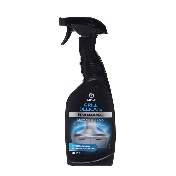 Чистящее средство Grill Delicate Professional, против жира и копоти, 600 мл Чистящее средство Grill Delicate Professional, против жира и копоти, 600 мл