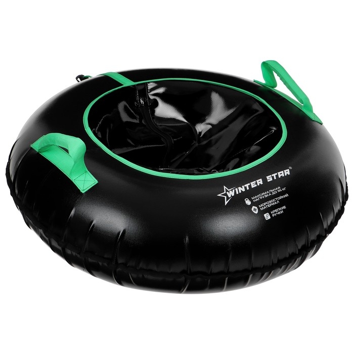 Тюбинг-ватрушка Winter Star, диаметр чехла 73 см Тюбинг-ватрушка Winter Star, диаметр чехла 73 см