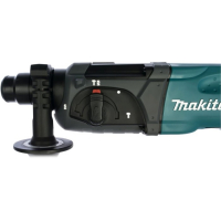 Перфоратор Makita HR2470, 780 Вт, SDS+, 3 режима, 2.7 Дж, 1100 об/мин, 4500 уд/м, кейс