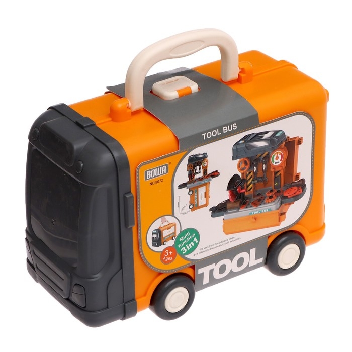 Игровой модуль «Автобус с инструментами», 39 предметов Игровой модуль «Автобус с инструментами», 39 предметов