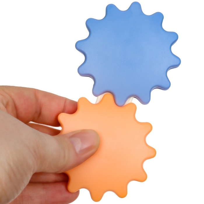 Набор погремушек с прорезывателем «Овощной микс», 2 шт Набор погремушек с прорезывателем «Овощной микс», 2 шт