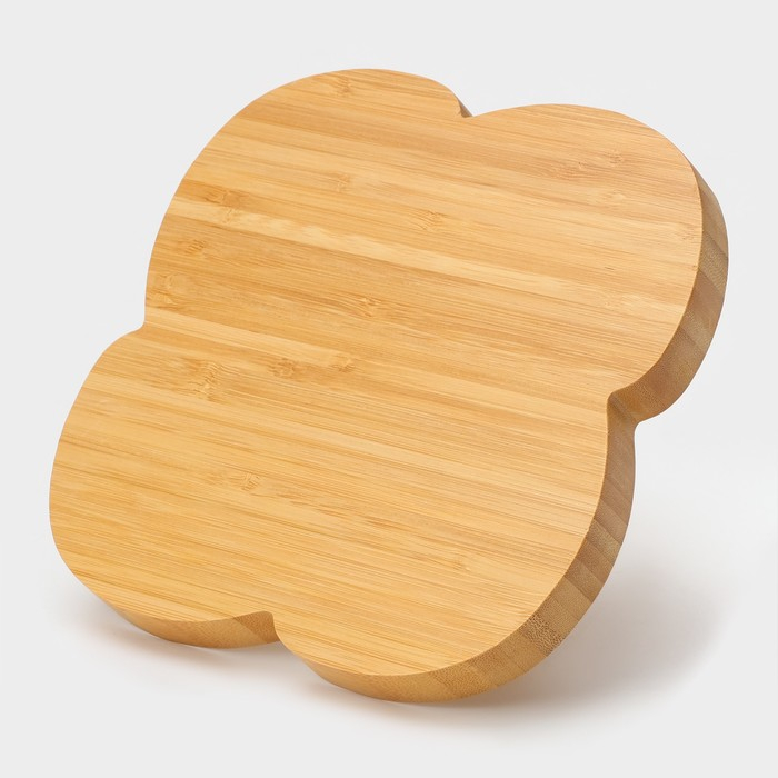 Менажница Доляна «Вертиго», 19,5×19,5 см, бамбук Менажница Доляна «Вертиго», 19,5×19,5 см, бамбук