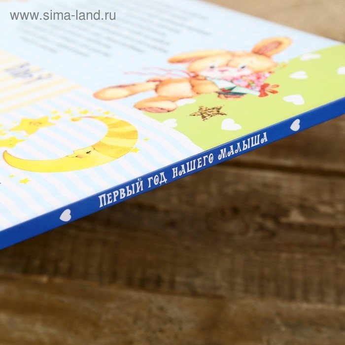 Фотокнига Фотокнига "Альбом малыша. Первый год нашего малыша" 32 страницы, 31х22 см