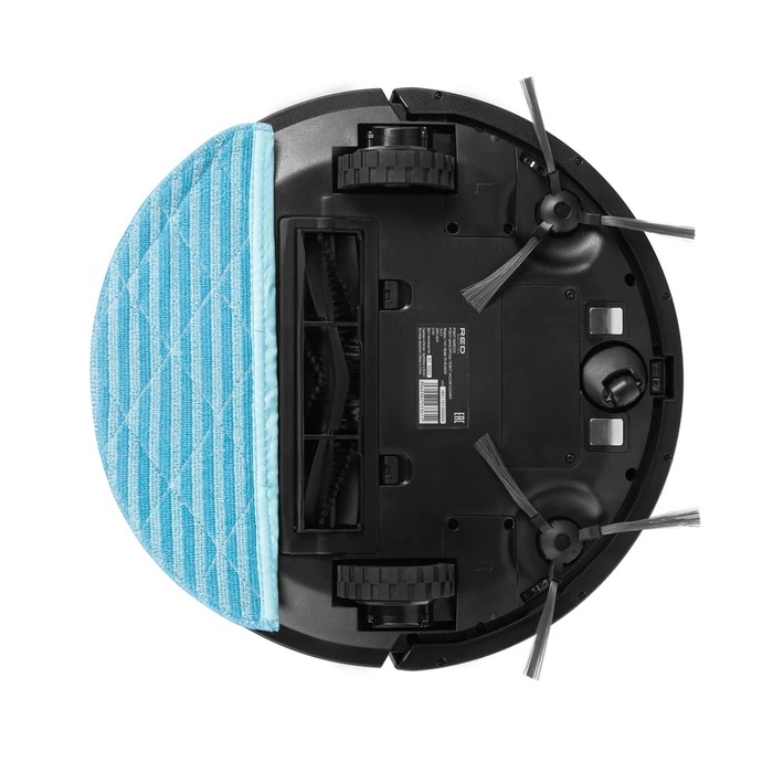 Робот-пылесос RED Solution RV-RL6000S, 35 Вт, сухая/влажная уборка, 0.3/0.3 л, чёрный Робот-пылесос RED Solution RV-RL6000S, 35 Вт, сухая/влажная уборка, 0.3/0.3 л, чёрный