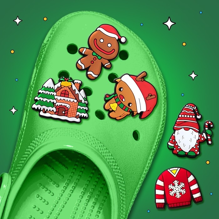 Набор джиббитсов, новогодний, 5 шт. Набор джиббитсов, новогодний, 5 шт.