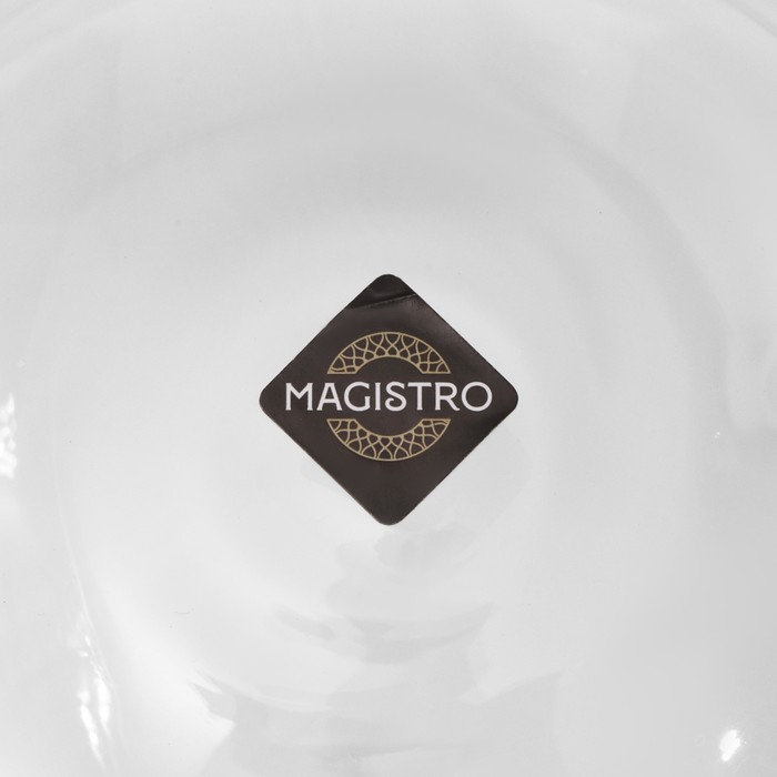 Пиала стеклянная с двойными стенками Magistro «Дуо», 400 мл, 13×13×8 см Пиала стеклянная с двойными стенками Magistro «Дуо», 400 мл, 13×13×8 см