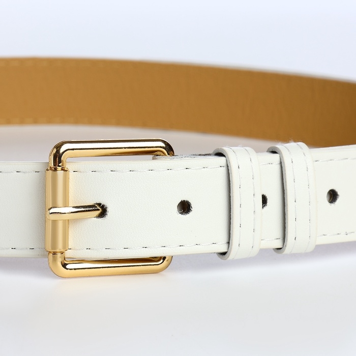 Ремень женский, ширина 3 см, пряжка металл, цвет