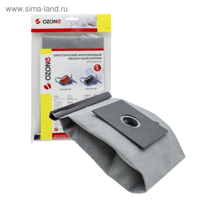 Мешок-пылесборник MX-32 Ozone многоразовый для пылесоса, 1 шт Мешок-пылесборник MX-32 Ozone многоразовый для пылесоса, 1 шт