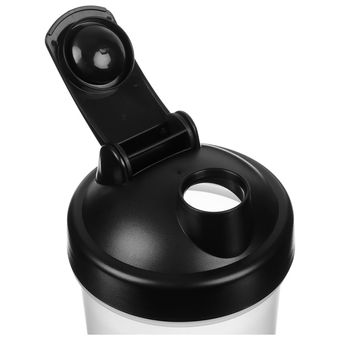 Шейкер для спортивного питания Onlytop, 400 мл, цвет белый Шейкер для спортивного питания Onlytop, 400 мл, цвет белый