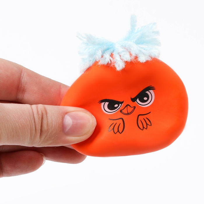 Антистресс сквиш мялка «Птички», с мукой, МИКС, с мукой, в пакете Антистресс сквиш мялка «Птички», с мукой, МИКС, с мукой, в пакете