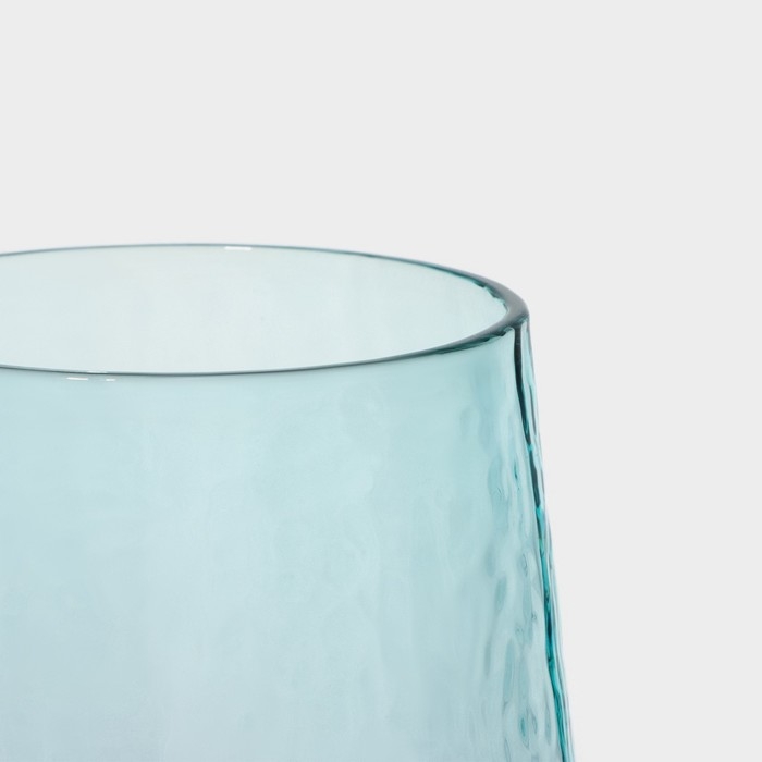 Набор бокалов для вина стеклянный Magistro «Дарио», 500 мл, 7,3×25 см, 2 шт, цвет изумрудный Набор бокалов для вина стеклянный Magistro «Дарио», 500 мл, 7,3×25 см, 2 шт, цвет изумрудный