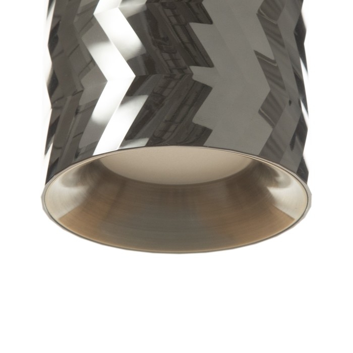 Спот Спот "Астер" GU10 черный хром 7,5х7,5х20 см