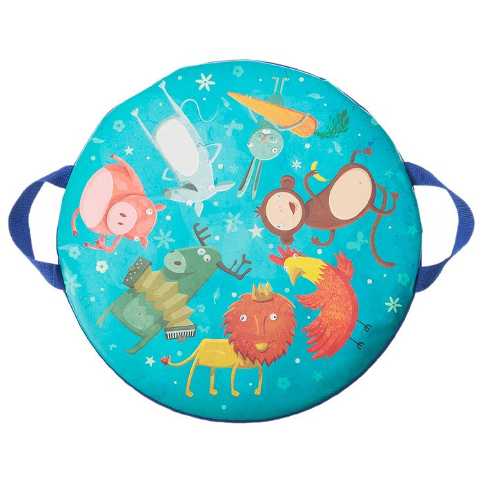 Санки-ледянки «Забавные животные», d=45 см Санки-ледянки «Забавные животные», d=45 см