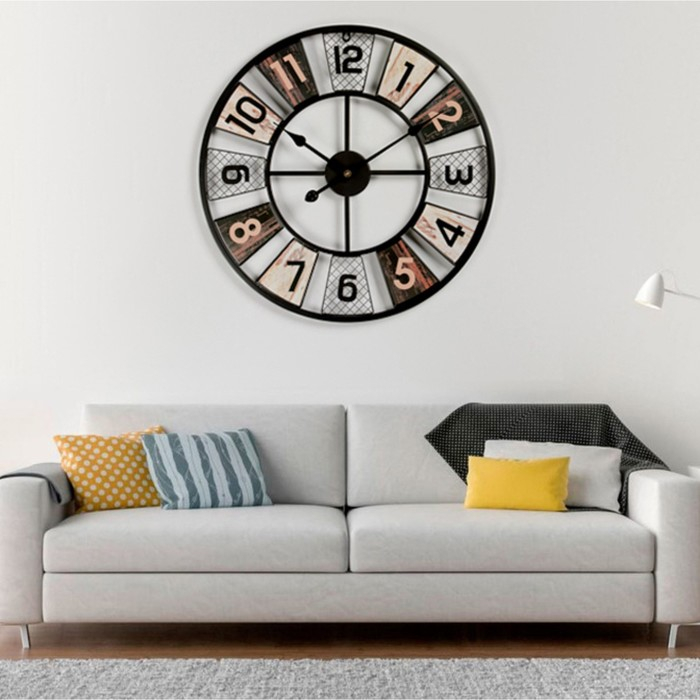 Часы настенные, серия: Лофт, d-60 см Часы настенные, серия: Лофт, d-60 см