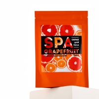 Скраб для тела соляной SPA grapefruit, 250 г, аромат цитрусовый, BEAUTY FOX