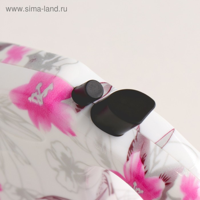 Рулетка  Рулетка "Лапа", 5 м, до 35 кг, принт цветы