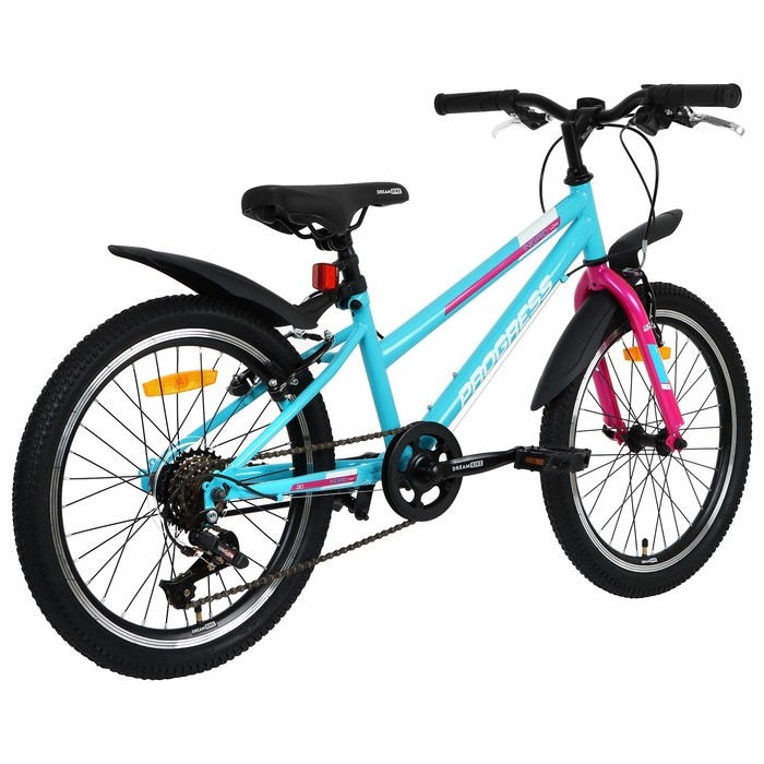 Велосипед 20 Велосипед 20" PROGRESS Ingrid Low RUS, цвет бирюзовый, р. 10.5"