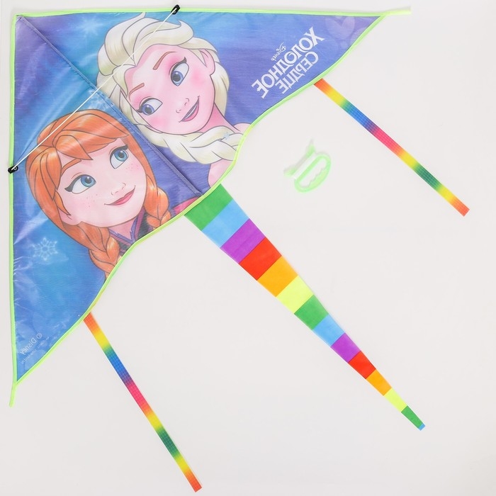 Воздушный змей «Анна и Эльза», Холодное сердце, 70 х 105 см Воздушный змей «Анна и Эльза», Холодное сердце, 70 х 105 см