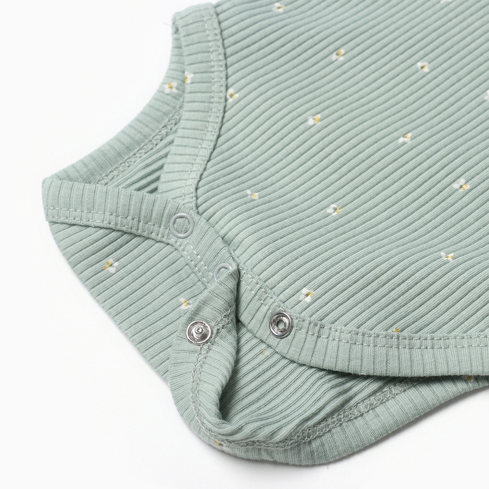 Боди с воланами Крошка Я Olives, р. 80-86, оливковый Боди с воланами Крошка Я Olives, р. 80-86, оливковый