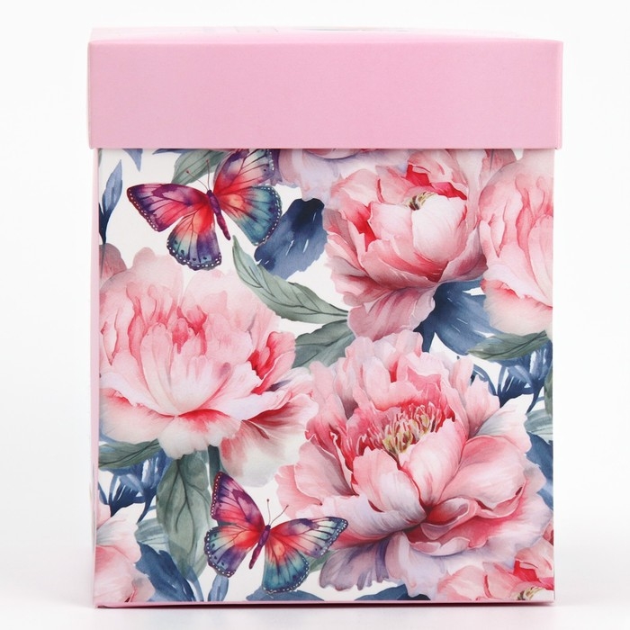 Коробка подарочная складная с 3D эффектом, упаковка, «Для тебя», 11 х 11 х 13 см Коробка подарочная складная с 3D эффектом, упаковка, «Для тебя», 11 х 11 х 13 см